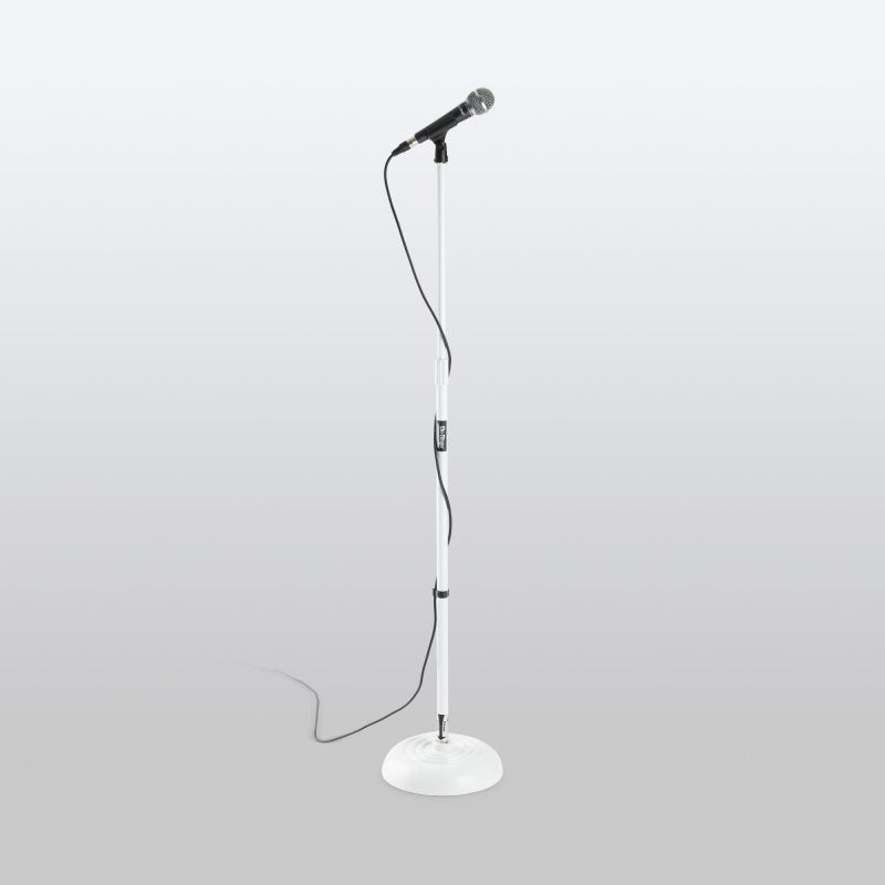 Quarter-Turn Round-Base Mic Stand