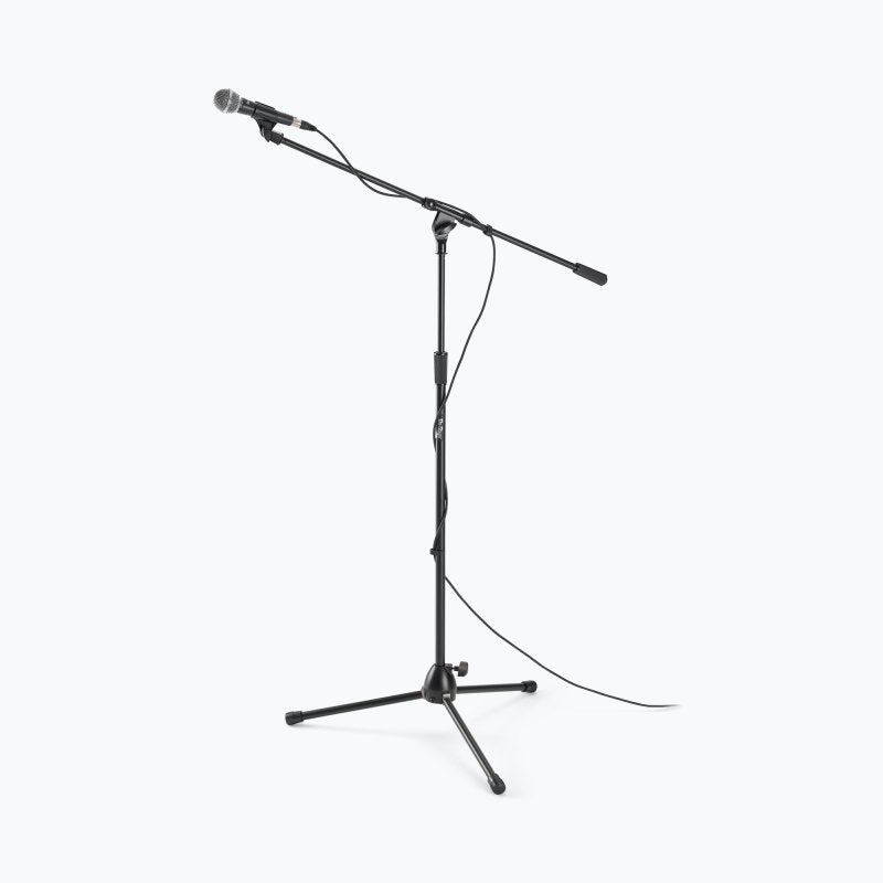 Production-Grade Mic Stand with Tripod Base and Boom Arm