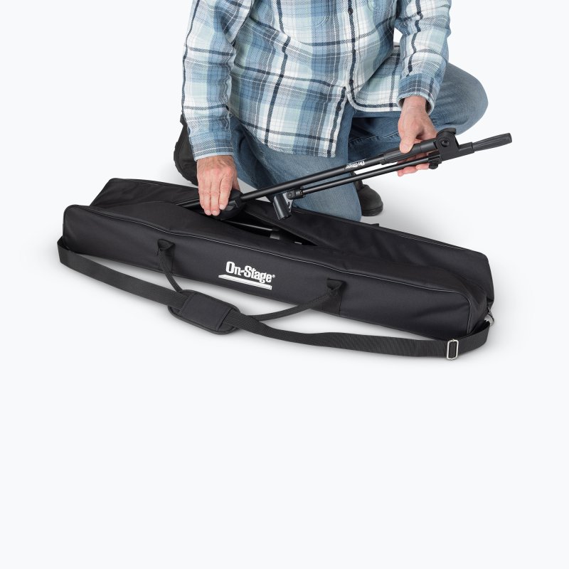 Three Euro Boom Mic Stands with Bag