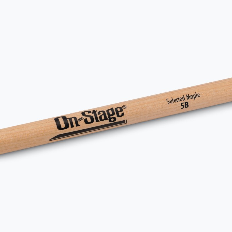 Maple Drum Sticks (5B, Wood Tip, 12pr)
