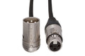 Camcorder Microphone Cable, Neutrik XLR3F to Right-angle XLR3M - Front