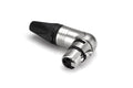 Neutrik Connector, Right-angle XLR3F - RGB 2400
