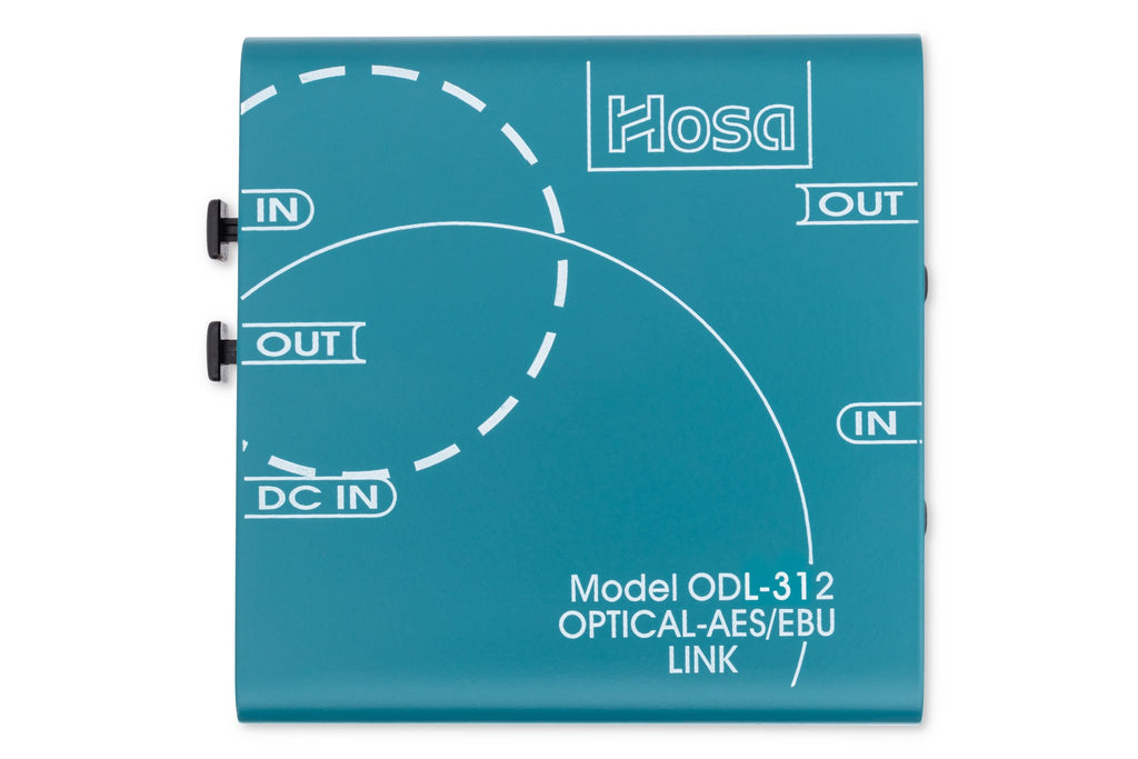 Digital Audio Interface, S/PDIF Optical to AES/EBU - Top