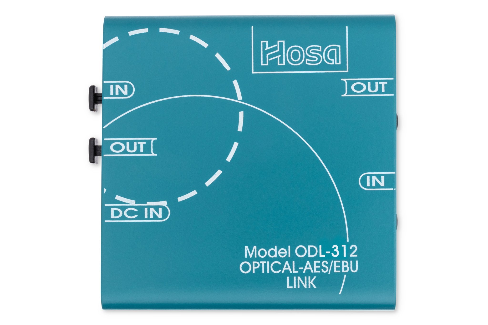 Digital Audio Interface, S/PDIF Optical to AES/EBU - Top