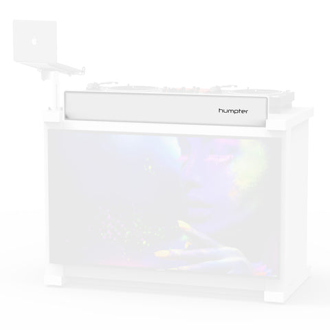 WHITE Aluminum Upper Panel for B3 DJ Table Workstation by Humpter