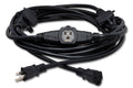 Power Distribution Cord, 6 x NEMA 5-15R to NEMA 5-15P, 50 ft - Full