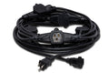 Power Distribution Cord, 6 x NEMA 5-15R to NEMA 5-15P, 30 ft - Full