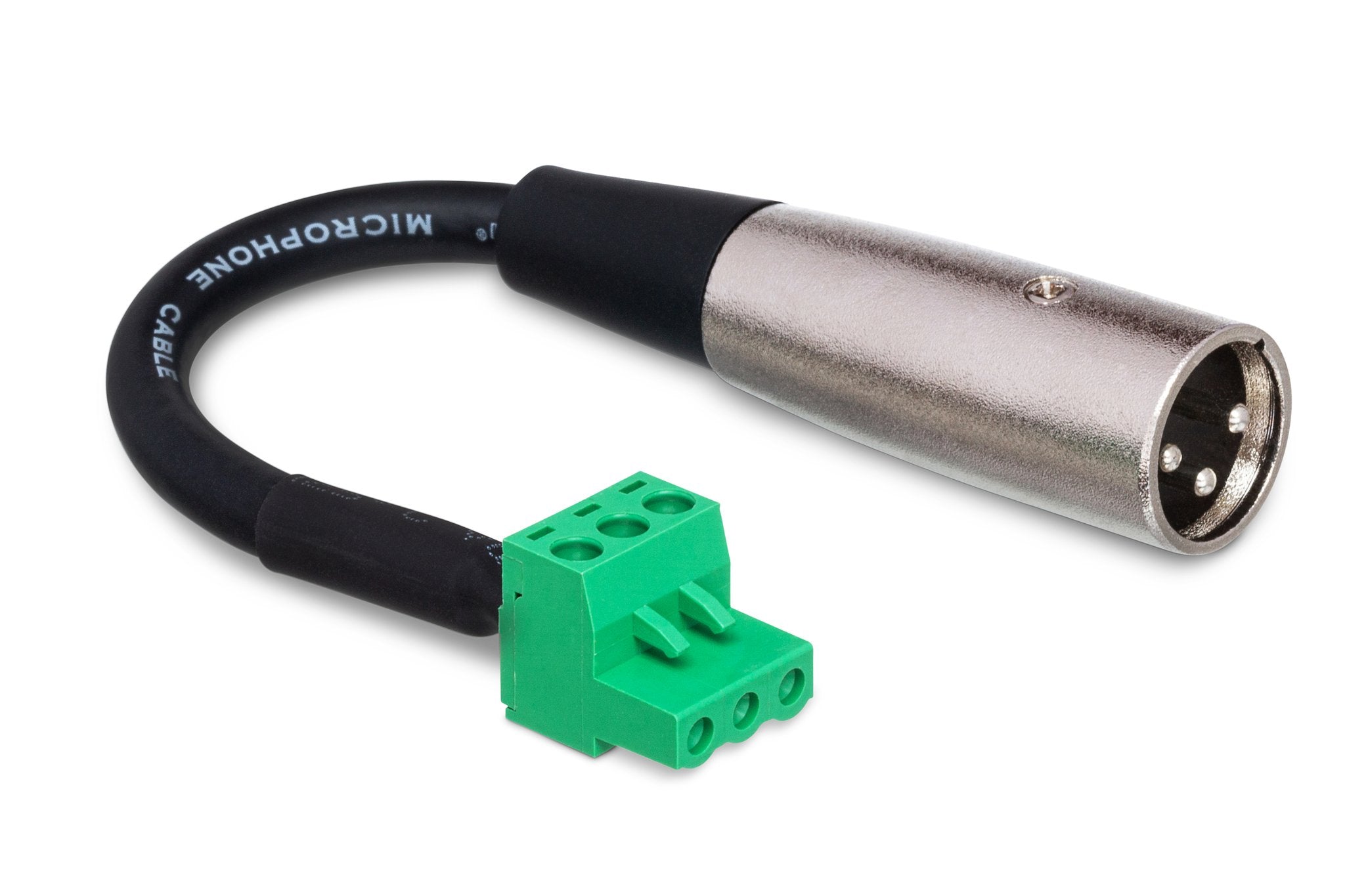 Low-voltage Adapter, PHX3F to XLR3M, 6 in - Full