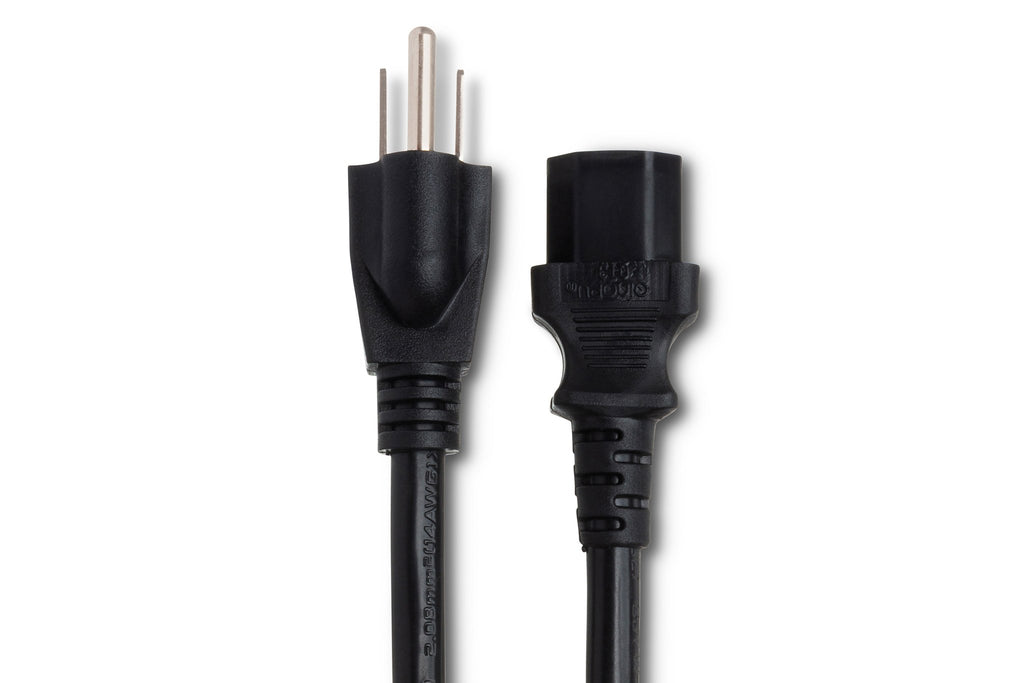 Power Cord, IEC C13 to NEMA 5-15P - Connector