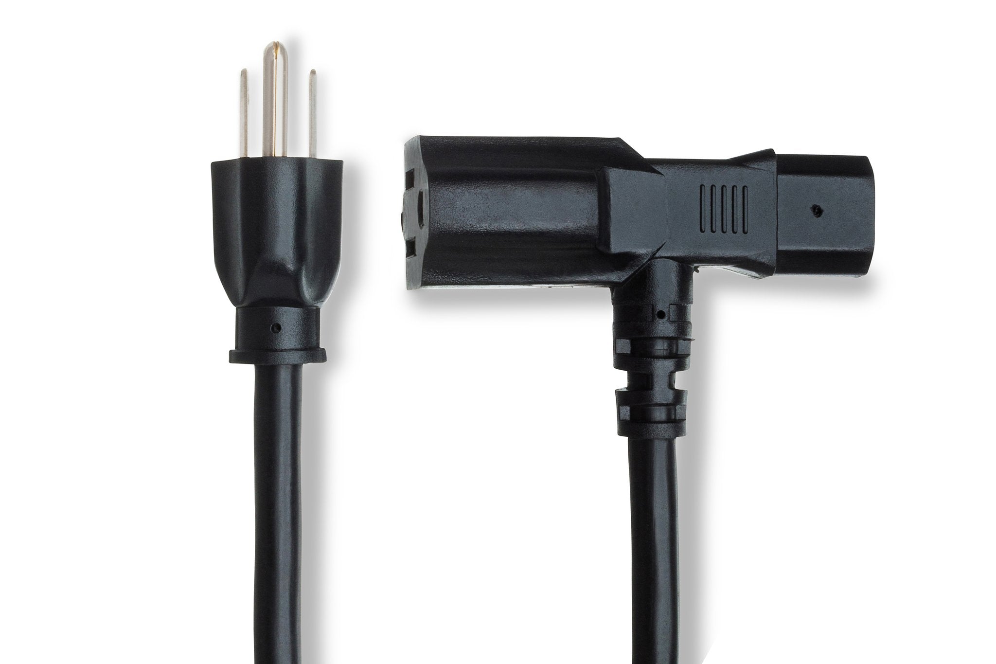 Power Cord, Piggyback IEC C13 to NEMA 5-15P - Connector