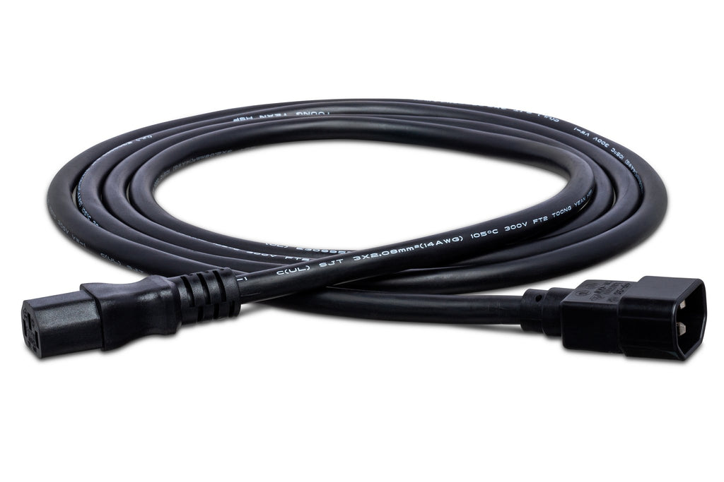Power Extension Cord, IEC C14 to IEC C13 - Full