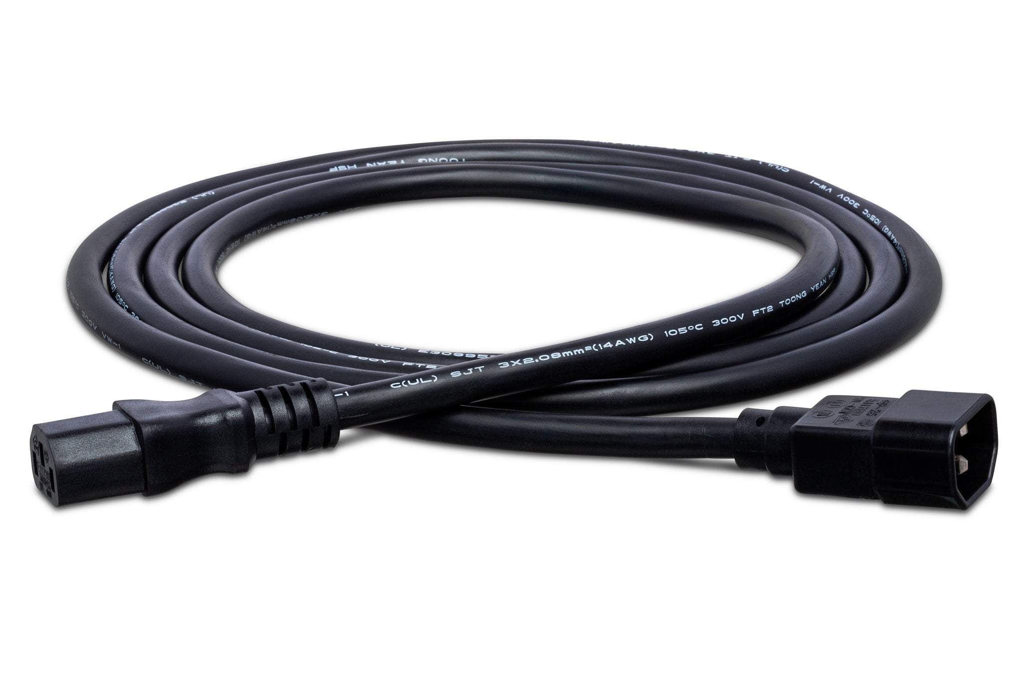 Power Extension Cord, IEC C14 to IEC C13 - Full