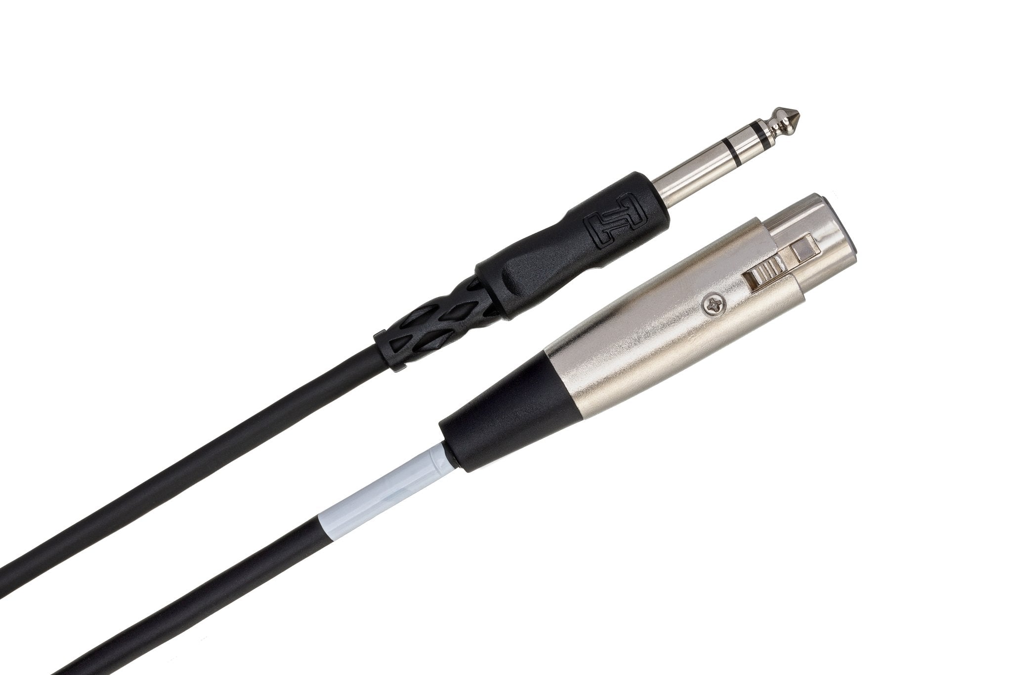 Unbalanced Interconnect, XLR3F to 1/4 in TS - Angle