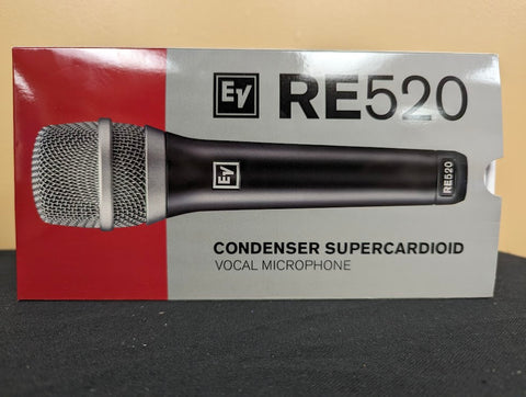 RE520 - Supercardioid Condensor Vocal Mic (Demo, Rep Sample)