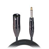 5 Ft. Unbalanced 1/4" TS to XLR3-M High Performance Audio Cable