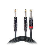 5 Ft. 1/4" TS-M to Dual 1/4" TS-M High Performance Audio Cable