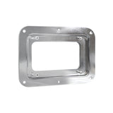 5x7" Acrylic Clear High Impact Recessed Dish
