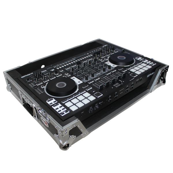 Flight Case for Roland DJ-808 or Denon MC7000 Digital Controller W-Wheels