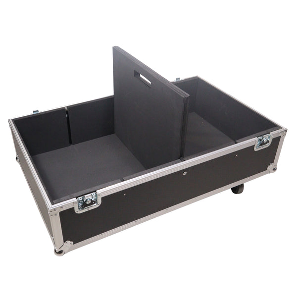 Universal Dual Speaker Flight Case Fits 2x JBL VRX918SP and more 30x20x24 in.