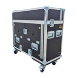 Flip-Ready™ Hydraulic Console Case for ChamSys MagicQ MQ500M w/ 2U Rack Space