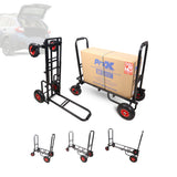 ProX X-ROLLNRUN Folding Mani-Cart Rolling Utility Dolly Height Adjustable Rolling Hand Truck