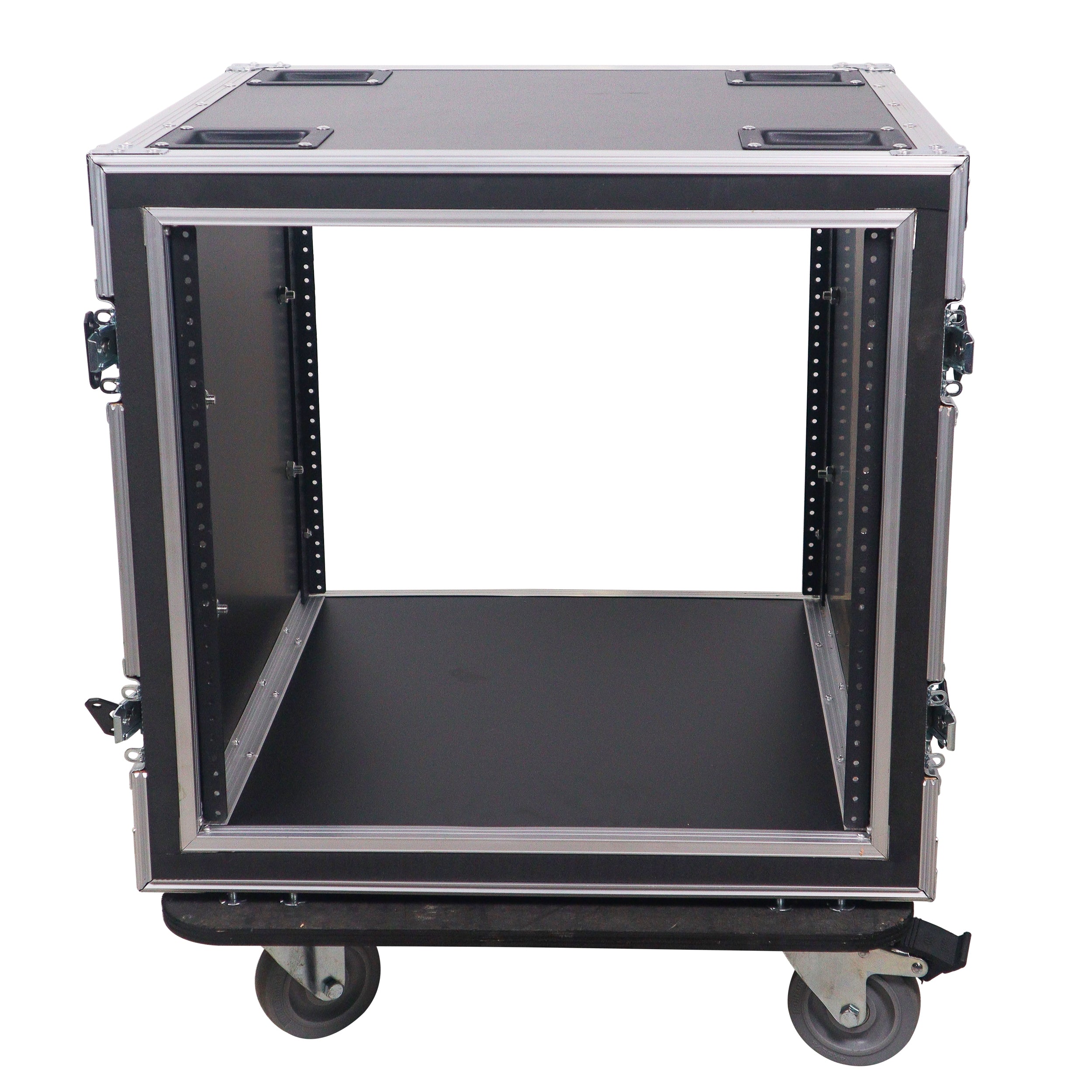 12U Space Shockproof Amp Rack ATA Flight Case 20" Depth