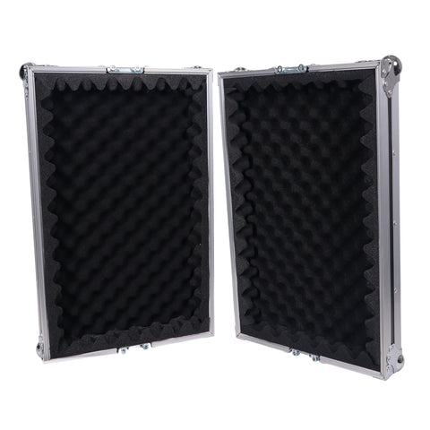ATA Style 6U Rack Space Shockproof Amp Rack Mount Case 20 in. Depth with recessed handles