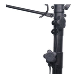 Height Adjustable DJ Lighting Stand with (2) Side Bars – adjusts up to 12 Ft Height