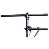 Height Adjustable DJ Lighting Stand with (2) Side Bars – adjusts up to 12 Ft Height