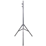 Height Adjustable DJ Lighting Stand with (2) Side Bars – adjusts up to 12 Ft Height