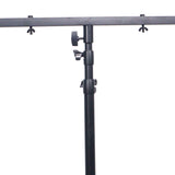 Set of (2) 9 Ft. Lighting Stand Package with T-Bars and Carrying Bag