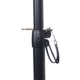 Set of (2) 9 Ft. Lighting Stand Package with T-Bars and Carrying Bag