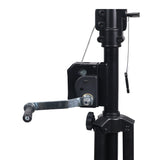 Set of (2) 8.5 Ft Crank Stands with T-Bars Supports Triangle Truss Segments for Stage and DJ Lighting