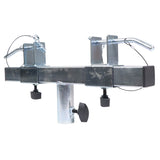 Pair of Universal T-Adapter Stage Truss Brackets for F34/F33/F32 Triangle Square Bolt Truss Segments fits Tripod Stand 35mm Pole
