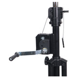 Set of (2) 8.5 Ft Crank Stands with T-Bars Supports Triangle Truss Segments for Stage and DJ Lighting