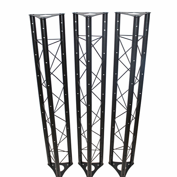 ProX Set of (3) Universal Lighting Truss System with 5Ft 10Ft 15Ft Triangle Segment Sections