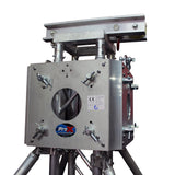 Truss Tower Stage Roofing System Package -Top Block | Hinges | Base | Outriggers and 3.28 Ft. 2 mm Wall Truss Segment