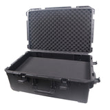 UltronX LARGE Water Resistant ABS Molded Portable Storage Case for Audio Camera Tactical includes cut pluck foam - 29x19x9 in.