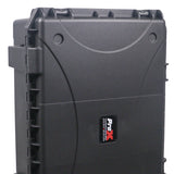 UltronX LARGE Water Resistant ABS Molded Portable Storage Case for Audio Camera Tactical includes cut pluck foam - 29x19x9 in.