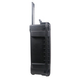 UltronX LARGE Water Resistant ABS Molded Portable Storage Case for Audio Camera Tactical includes cut pluck foam - 29x19x9 in.