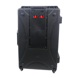 UltronX LARGE Water Resistant ABS Molded Portable Storage Case for Audio Camera Tactical includes cut pluck foam - 29x19x9 in.