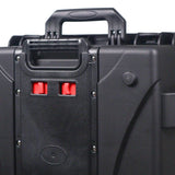 UltronX LARGE Water Resistant ABS Molded Portable Storage Case for Audio Camera Tactical includes cut pluck foam - 29x19x9 in.