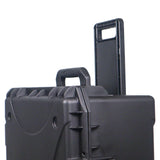 UltronX LARGE Water Resistant ABS Molded Portable Storage Case for Audio Camera Tactical includes cut pluck foam - 29x19x9 in.