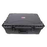 UltronX LARGE Water Resistant ABS Molded Portable Storage Case for Audio Camera Tactical includes cut pluck foam - 29x19x9 in.