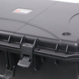 UltronX LARGE Water Resistant ABS Molded Portable Storage Case for Audio Camera Tactical includes cut pluck foam - 29x19x9 in.