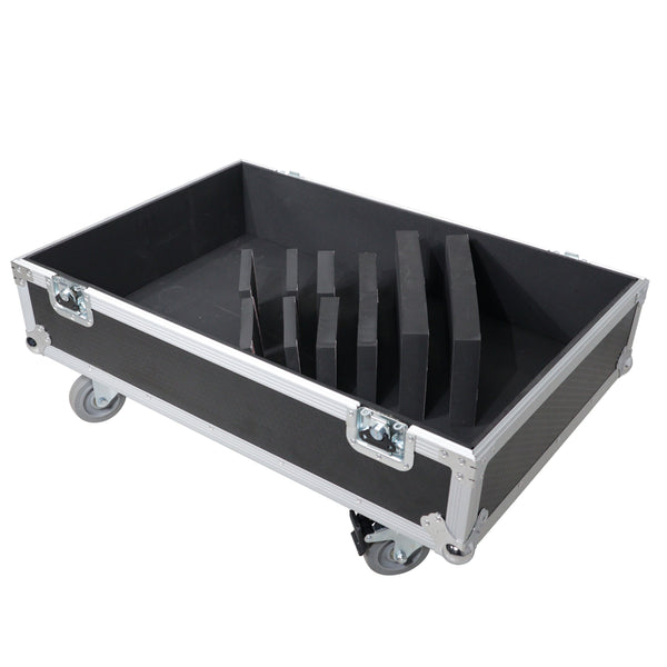 Universal Speaker Flight Case Fits 2x QSC LA112, FBT HORIZON VHA 112SN, Mackie DRM12A and more, 30x26x18 in.