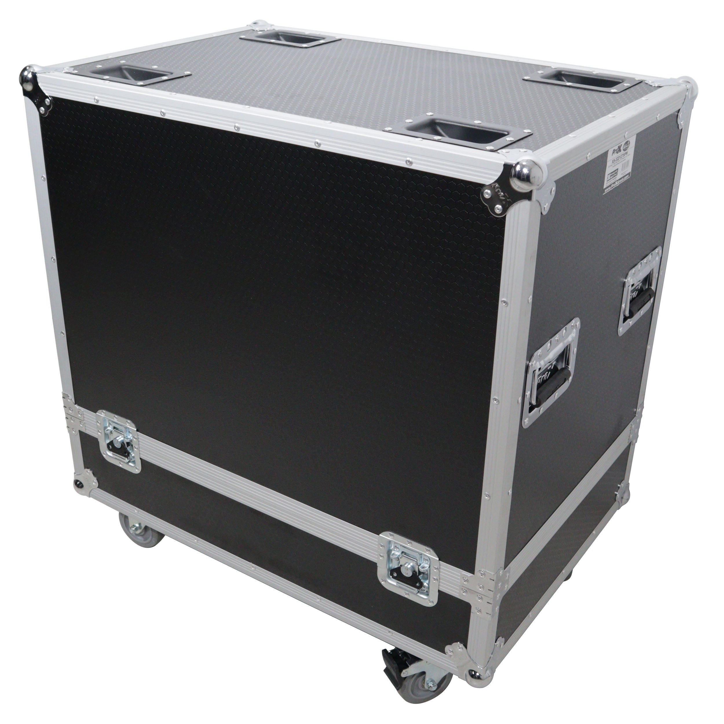 Universal ATA Single Speaker Flight Case fits most sized speakers 27x30x18 in.