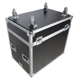 Universal Speaker Flight Case Fits 2x QSC LA112, FBT HORIZON VHA 112SN, Mackie DRM12A and more, 30x26x18 in.
