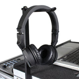 Headphone Pole Stand For Cases 12" Shaft with Rotating Hook