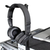 Headphone Pole Stand For Cases 12" Shaft with Rotating Hook